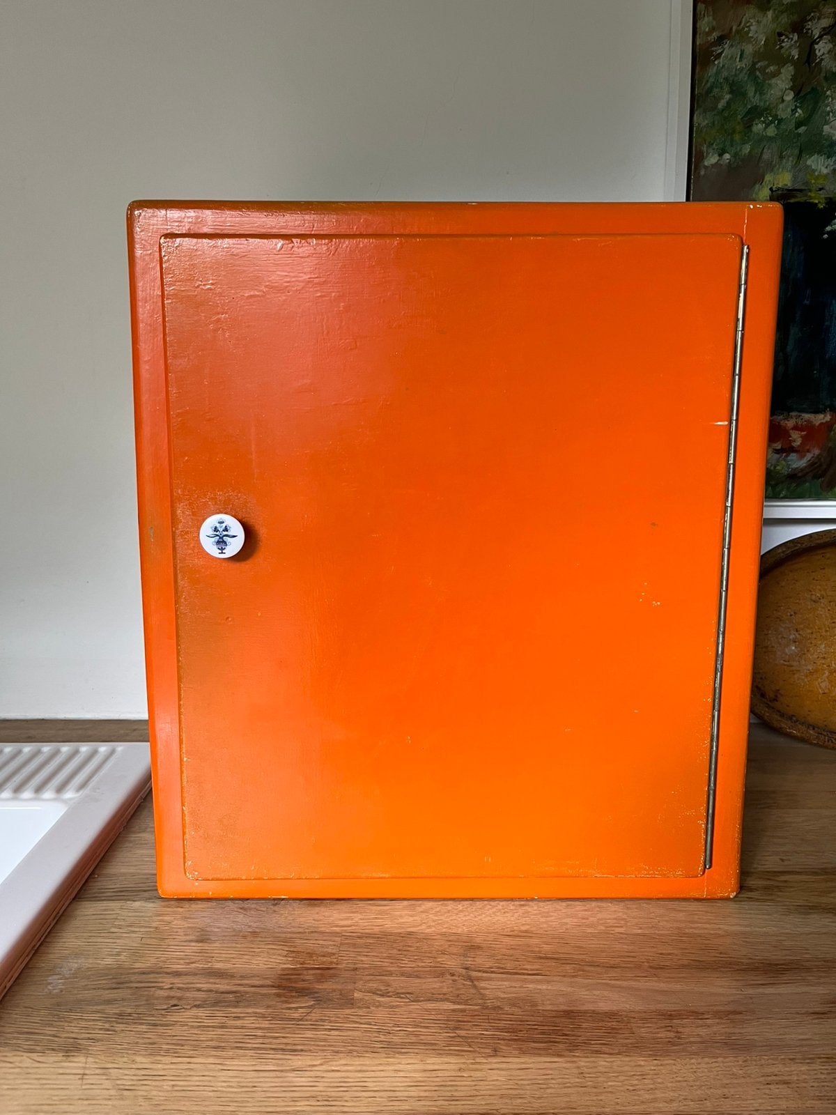 VINTAGE MEDICIJNKAST GROOT KASTJE WAND FRANS ORANJE, Huis en Inrichting, Ophalen of Verzenden, Gebruikt