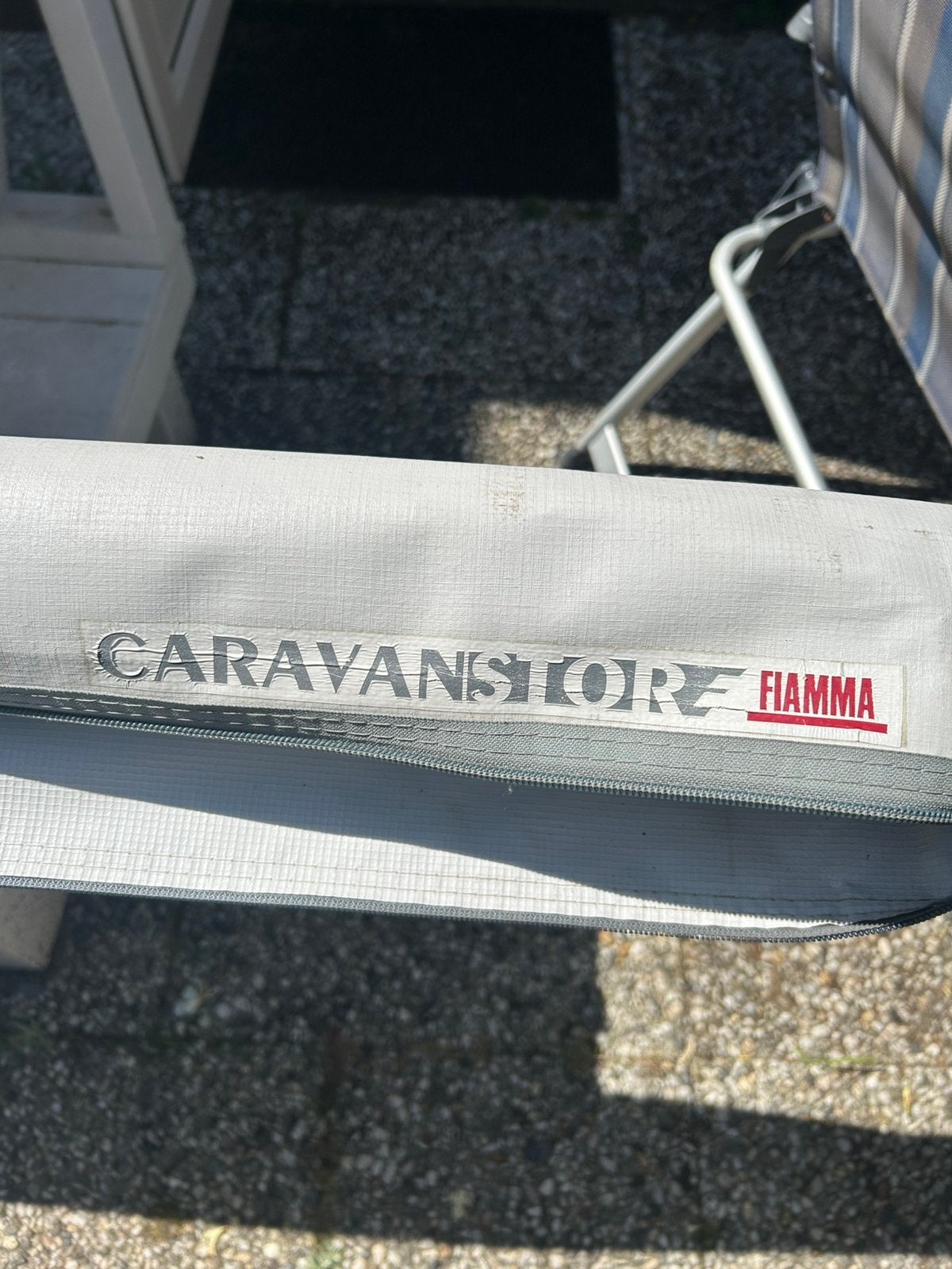 Caravanstore fiamma zakluifel 4.00 m breed, Ophalen, Zo goed als nieuw
