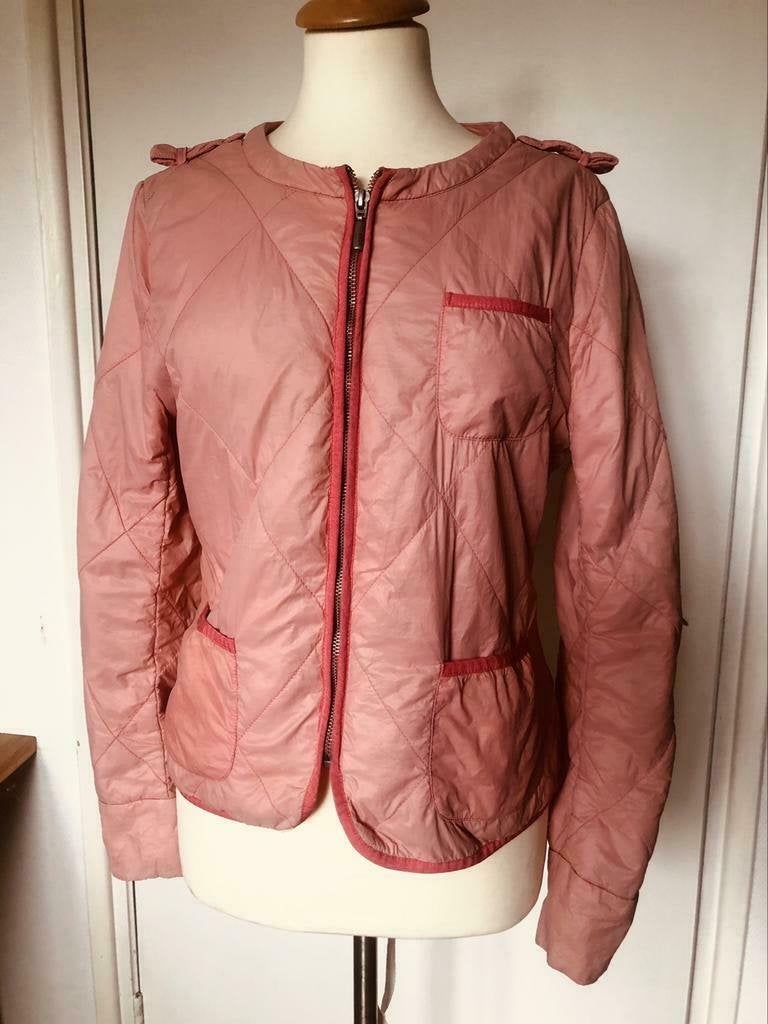 Yaya kraagloos zalmkleurig jasje maat M/38, Ophalen of Verzenden, Zo goed als nieuw, Maat 38/40 (M), Roze