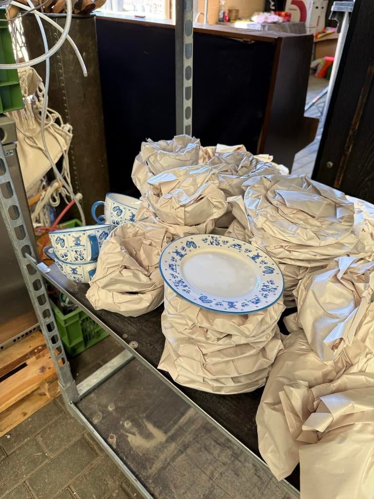 Delfsblauw Servies en Decoratie - Xenos Collectie, Ophalen, Gebruikt, Keramiek, Overige stijlen