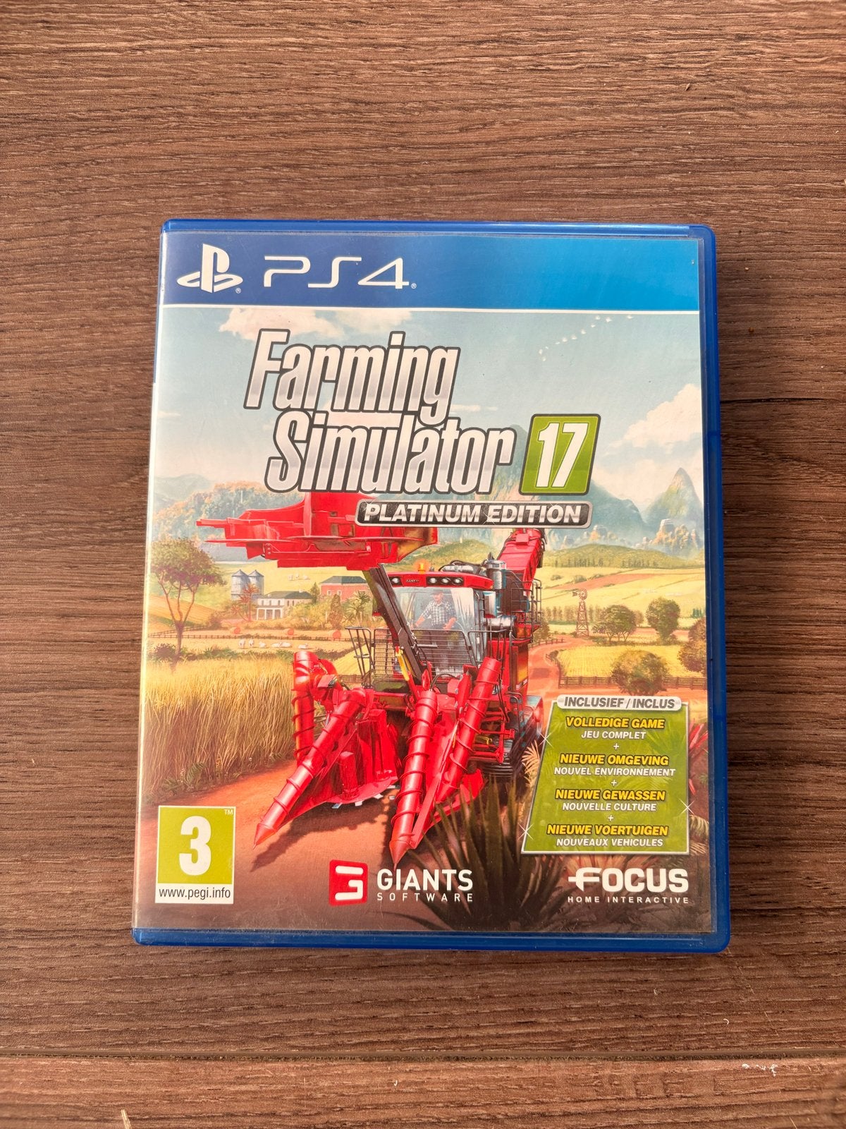 Farming Simulator 17 Platinum Edition PS4, Spelcomputers en Games, Games | Sony PlayStation 4, Online, 1 speler, Ophalen of Verzenden