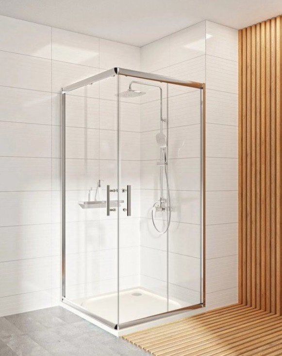 Douchecabine 80x80 cm / schuifdeuren / Antikalk Nano / Nieuw, Ophalen, Nieuw