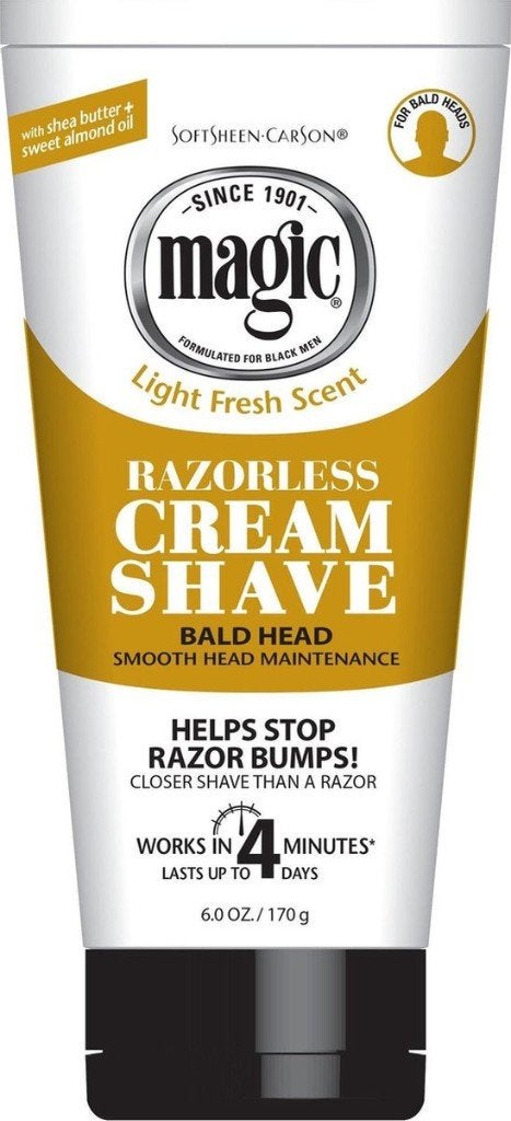 Magic Razorless Cream Shave Smooth 170 gr, Ophalen of Verzenden, Nieuw, Gehele gezicht, Verzorging