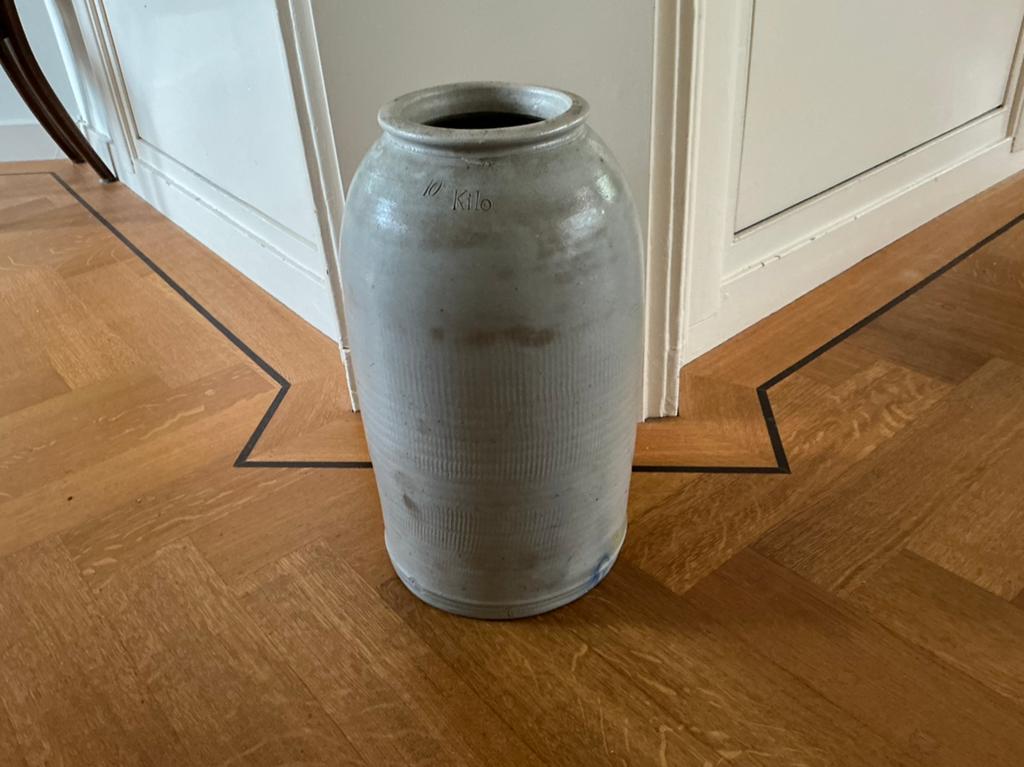 Grote grès inmaakpot - 10 liter - Keulse pot - vaas, Ophalen