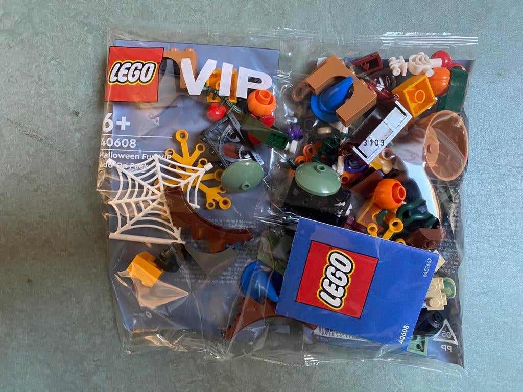 LEGO 40608 Halloweenplezier VIP-uitbreidingspakket NIEUW, Kinderen en Baby's, Speelgoed | Duplo en Lego, Overige thema's, Lego