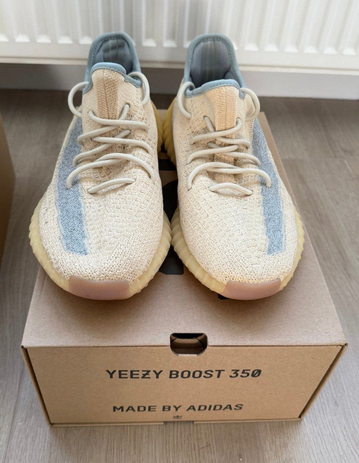 Adidas yeezy boost V2 Linen maat 45 1/3, Kleding | Heren, Overige kleuren, Verzenden, Adidas Yeezy, Sneakers of Gympen