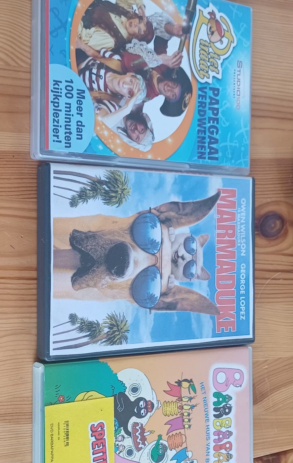 kinder dvd, Ophalen, Gebruikt