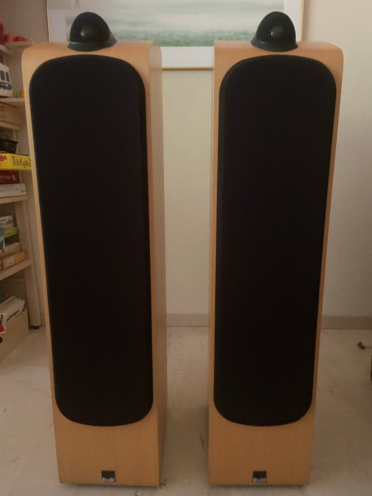 Bowers & Wilkins B&W 703 Vloerstaande Luidsprekers, Vloerstaande luidspreker, Zo goed als nieuw, Bowers & Wilkins (B&W), Geschikt voor surround/home cinema