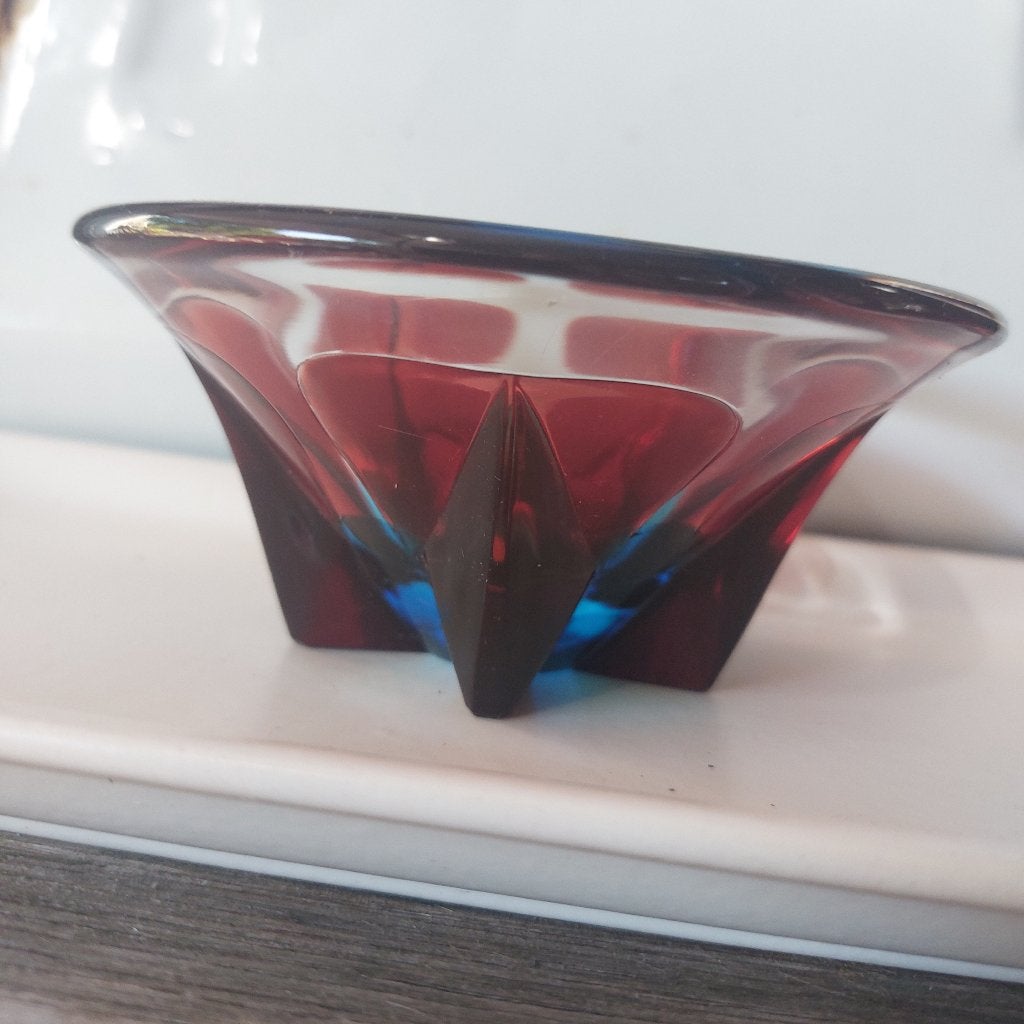 Zeldzame schaal kristal vervaardigd door Lalique, gemerkt, Antiek en Kunst, Ophalen of Verzenden
