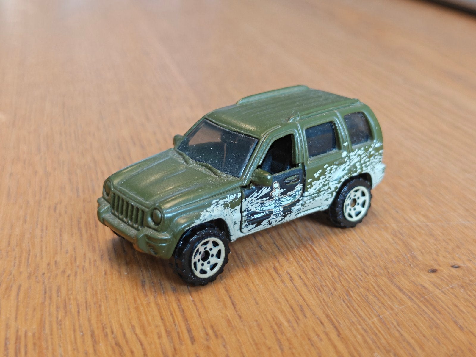 Matchbox JEEP Cherokee Liberty, Ophalen of Verzenden, Zo goed als nieuw, Auto