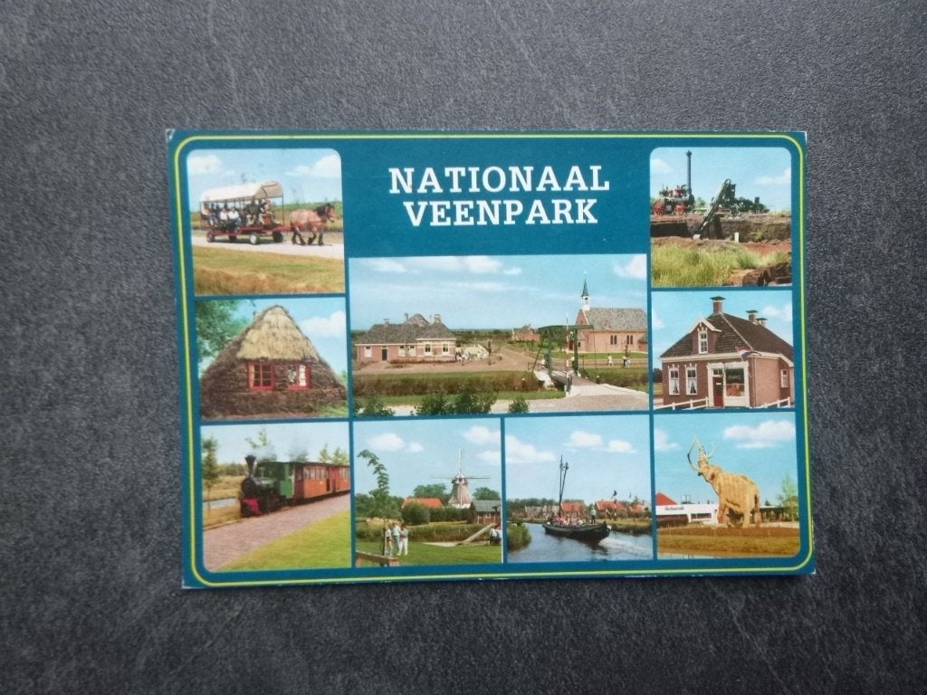 Barger Compascuum, nat. veenpark , restaurant Berkerode, Verzenden, 1980 tot heden, Gelopen, Noord-Brabant