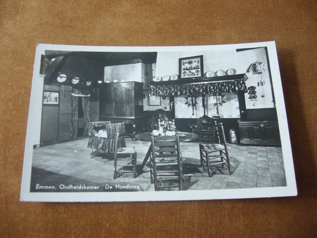 EMMEN  =  OUDHEIDSKAMER - DE HONDSRUG, Ophalen of Verzenden, 1940 tot 1960, Ongelopen, Drenthe