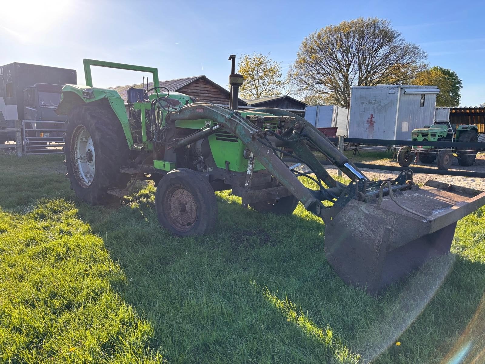 deutz 8006 met kenteken, Zakelijke goederen, Agrarisch | Tractoren, Ophalen, Oldtimer, 120 tot 160 Pk, Deutz - Fahr