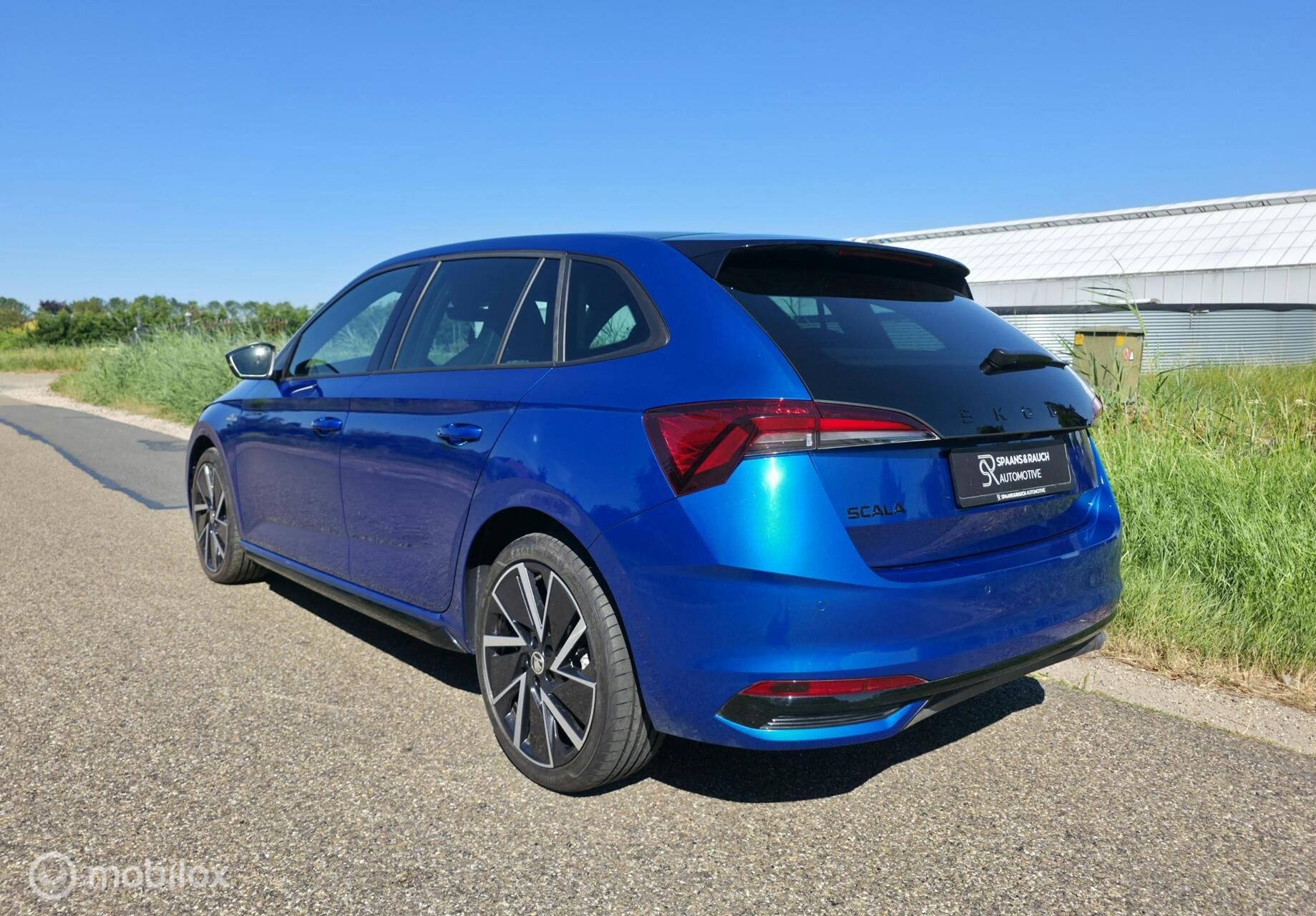 Skoda Scala 1.0 TSI ACT Monte Carlo / Pano / Cam / Carplay, Blauw, 19 km/l, 3 cilinders, 999 cc