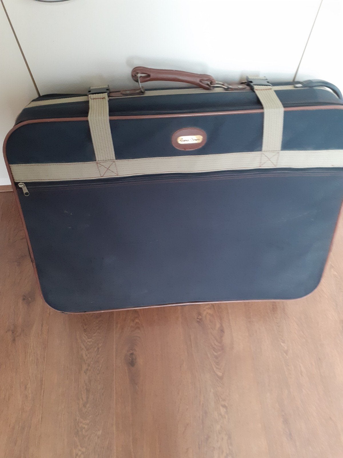 Gebruikte koffer en reistas - Ideaal voor korte trips, Wieltjes, Gebruikt, 45 tot 55 cm, Zacht kunststof
