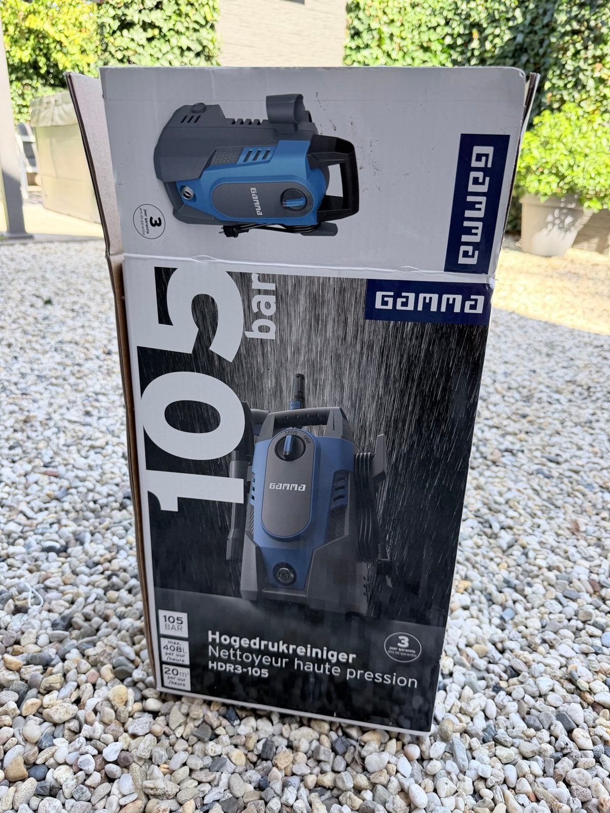 GAMMA Hogedrukreiniger HDR3-105 - Zo goed als nieuw, Ophalen, Zo goed als nieuw, Elektrisch