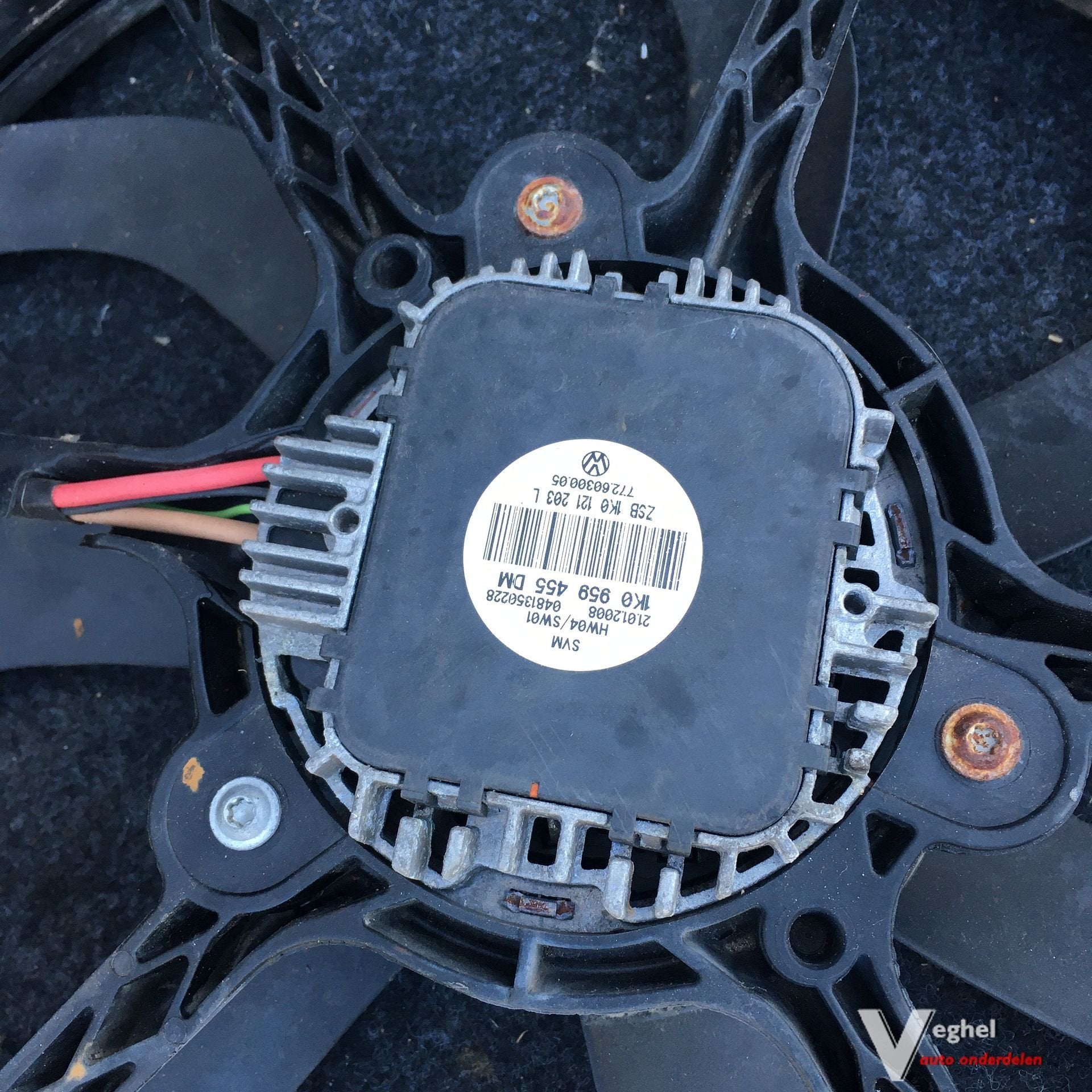 Vw Golf 5 plus 5drs 1.4 B 2008 2500147  Koelvin met motor  1, Gebruikt, -, -, Ophalen of Verzenden