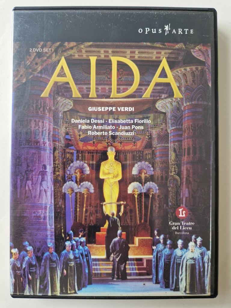AIDA [2-DVD-SET] Theater/Opera, Verzenden, Zo goed als nieuw