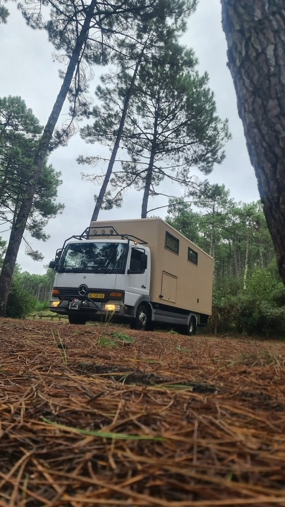 Truck camper Tiny House (C1), Integraal, Verwarmde buitenspiegels, Brandblusser, Tot en met 3