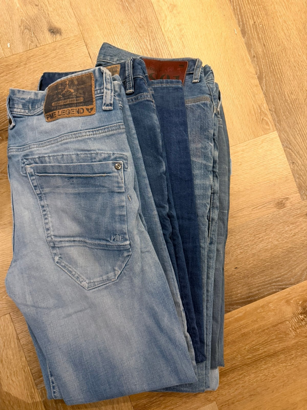 PME g star 32/34 33/32 heren jeans, Kleding | Heren, Spijkerbroeken en Jeans, Ophalen of Verzenden, Zo goed als nieuw, Blauw, W33 - W34 (confectie 48/50)