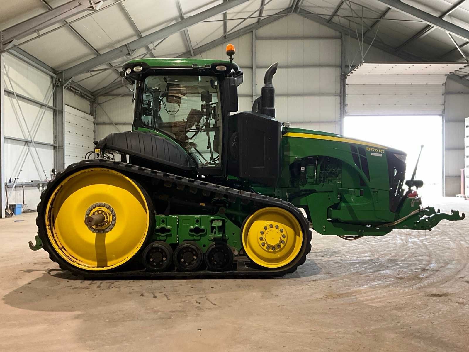 2017 John Deere 8370 RT Rupsbandtractor, Gebruikt, John Deere