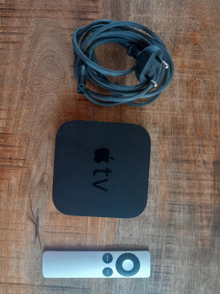 Apple TV 3e generatie met afstandsbediening en kabel, Audio, Tv en Foto, Mediaspelers, Ophalen of Verzenden, Gebruikt, HDMI, Zonder harde schijf