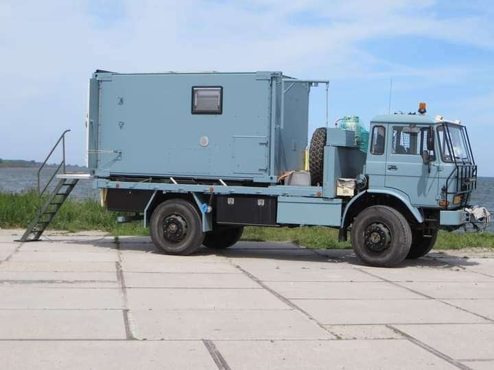 daf 4x4 campertruck expeditievoertuig 1983, Auto's, Overige kleuren, Particulier, DAF, Zilver of Grijs