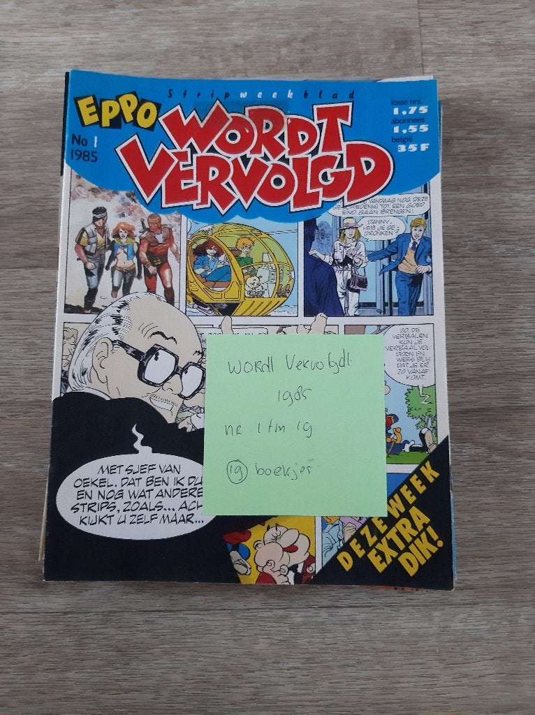 Eppo stripweekblad Wordt Vervolgd jaargang 1985, Boeken, Complete serie of reeks, Ophalen of Verzenden, Gelezen