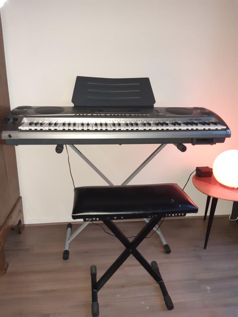 Casio WK1800 keyboard, Ophalen, 61 toetsen, Casio