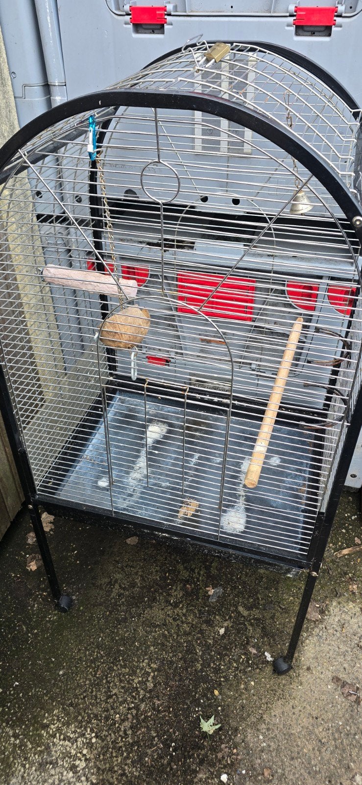 Vogel kooi, Ophalen of Verzenden, Metaal, Vogelkooi