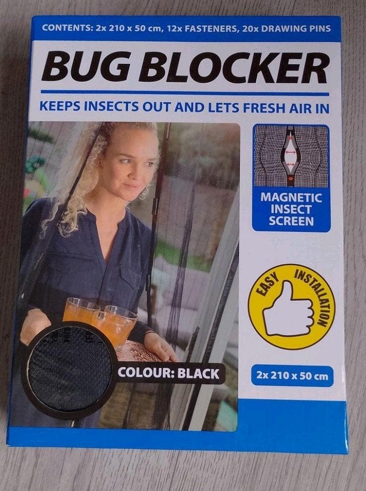 MAGNETISCH VLIEGENGORDIJN hor voor deurkozijnen, Huis en Inrichting, Ophalen of Verzenden, Nieuw