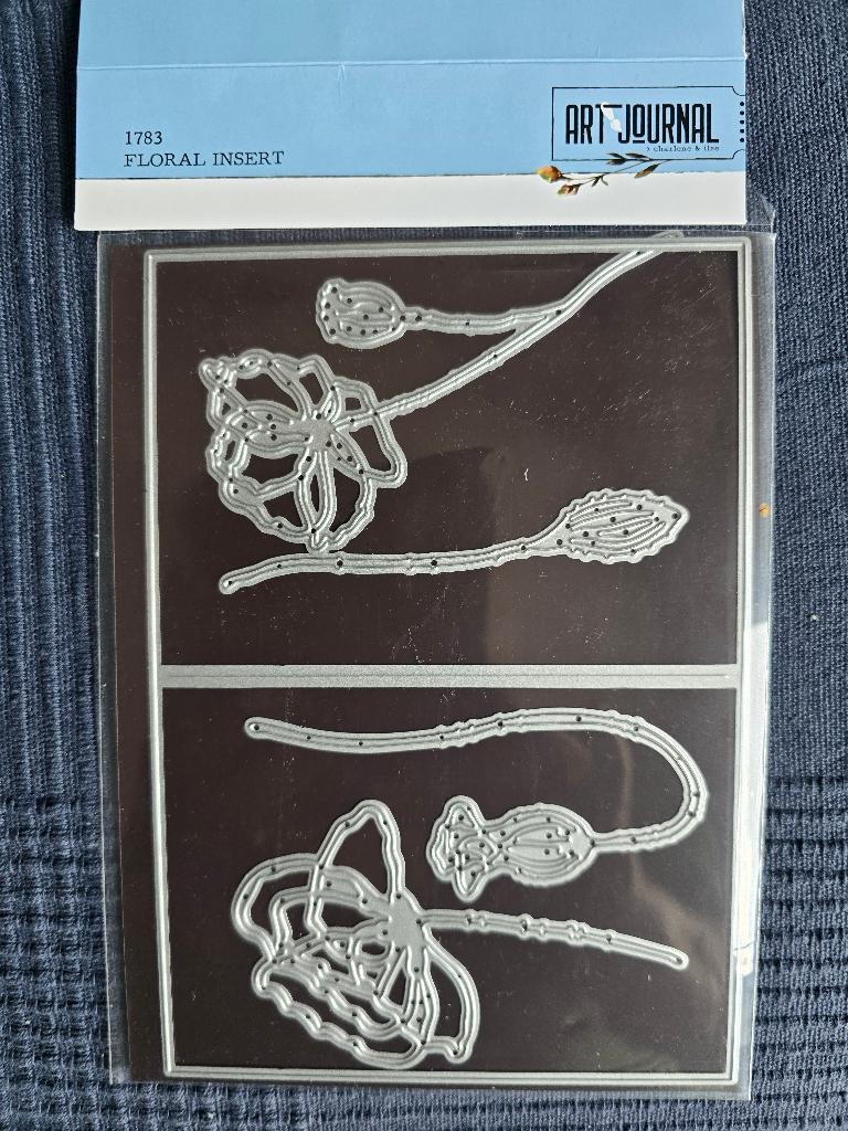 Elisabeth craft design, Art journal: 1783 Floral insert, Ophalen of Verzenden, Nieuw, Frame of Mal, Overige merken
