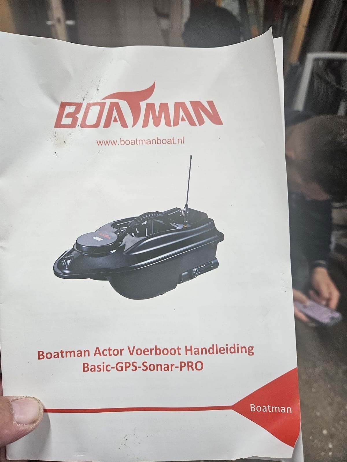 Boatman Actor Voerboot Basic-GPS-Sonar-PRO, Ophalen of Verzenden, Zo goed als nieuw, Overige typen
