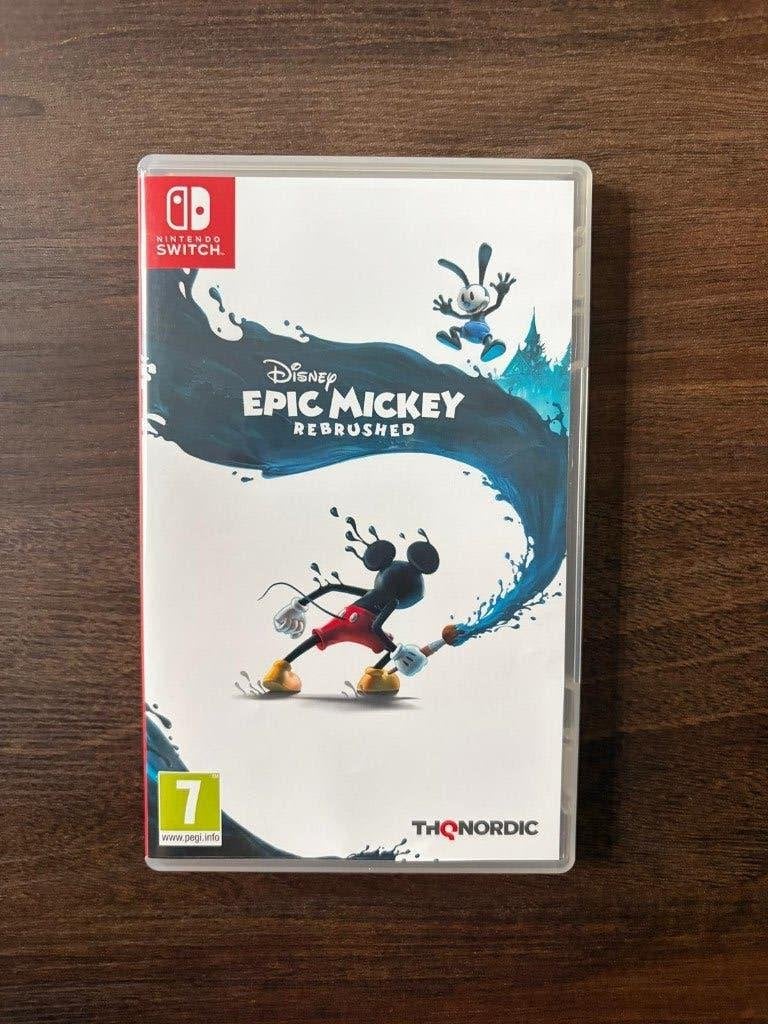 Disney Epic Mickey Rebrushed - Nintendo Switch, Avontuur en Actie, 1 speler, Ophalen of Verzenden, Zo goed als nieuw