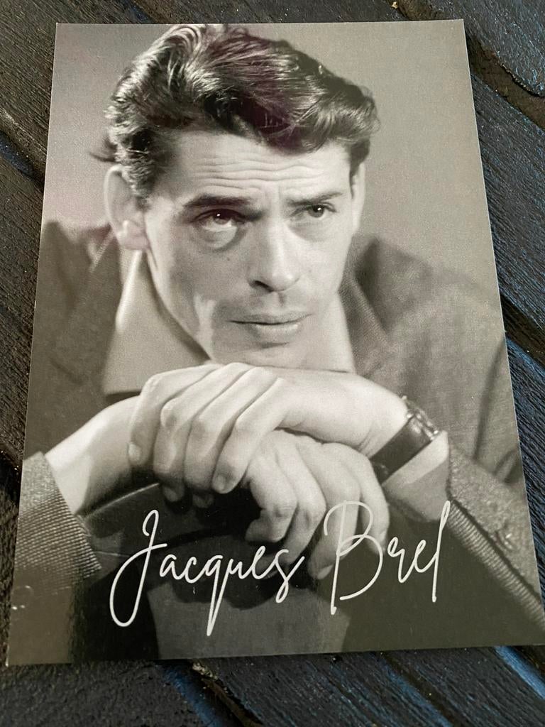 Filmster Handtekening Brel, Ophalen of Verzenden, Zo goed als nieuw, Foto of Kaart