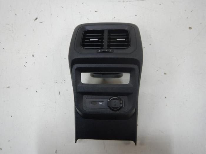 VW Tiguan 5NA Middenconsole Armsteun Achterkant, Ophalen of Verzenden, Gebruikt