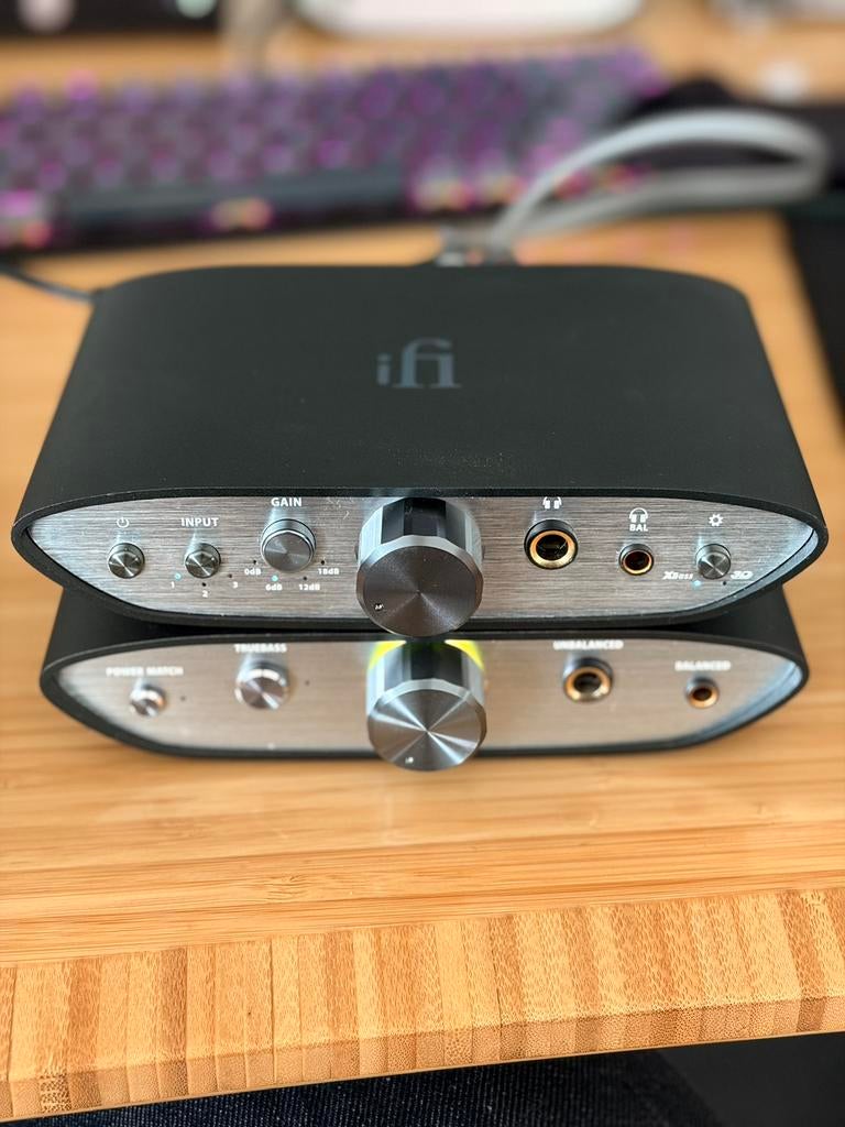 iFi Zen Dac V2 + Can Stack, Ophalen of Verzenden, Zo goed als nieuw, Minder dan 60 watt, Overige merken
