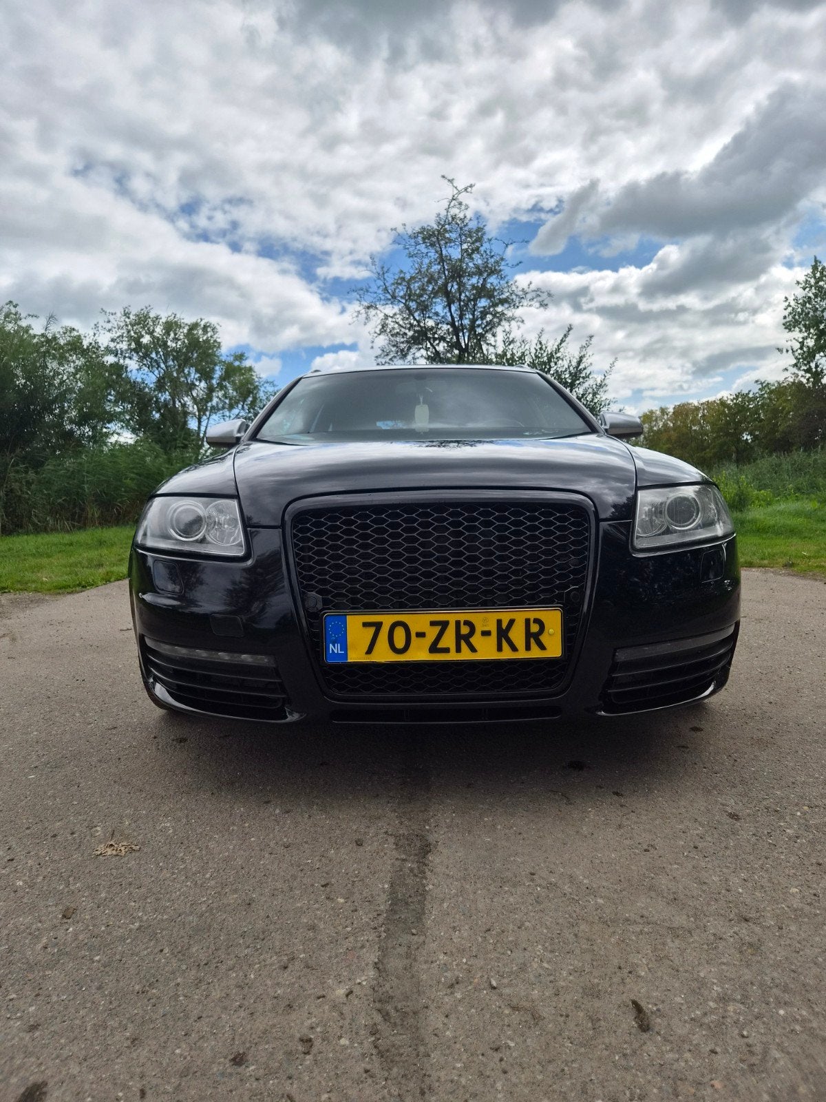 Audi A6 2.8 automaat alcatarna zwart, Auto's, Audi, Automaat, 2773 cc, Zwart, Stationwagon