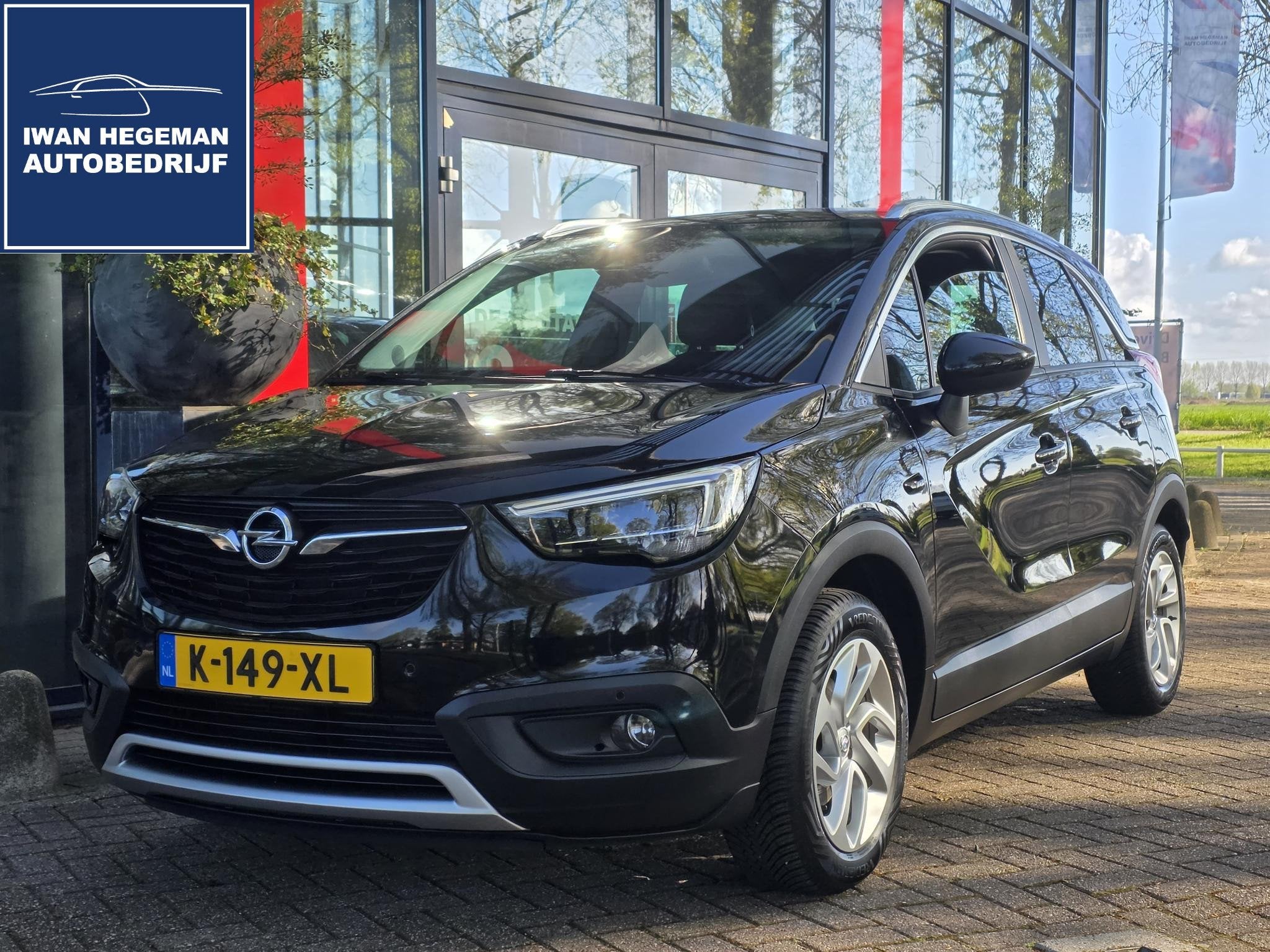 Opel Crossland X 1.2 Turbo Innovation 130PK | Navigatie via, Auto's, Opel, 12 maanden, Gebruikt, 1199 cc, Zwart