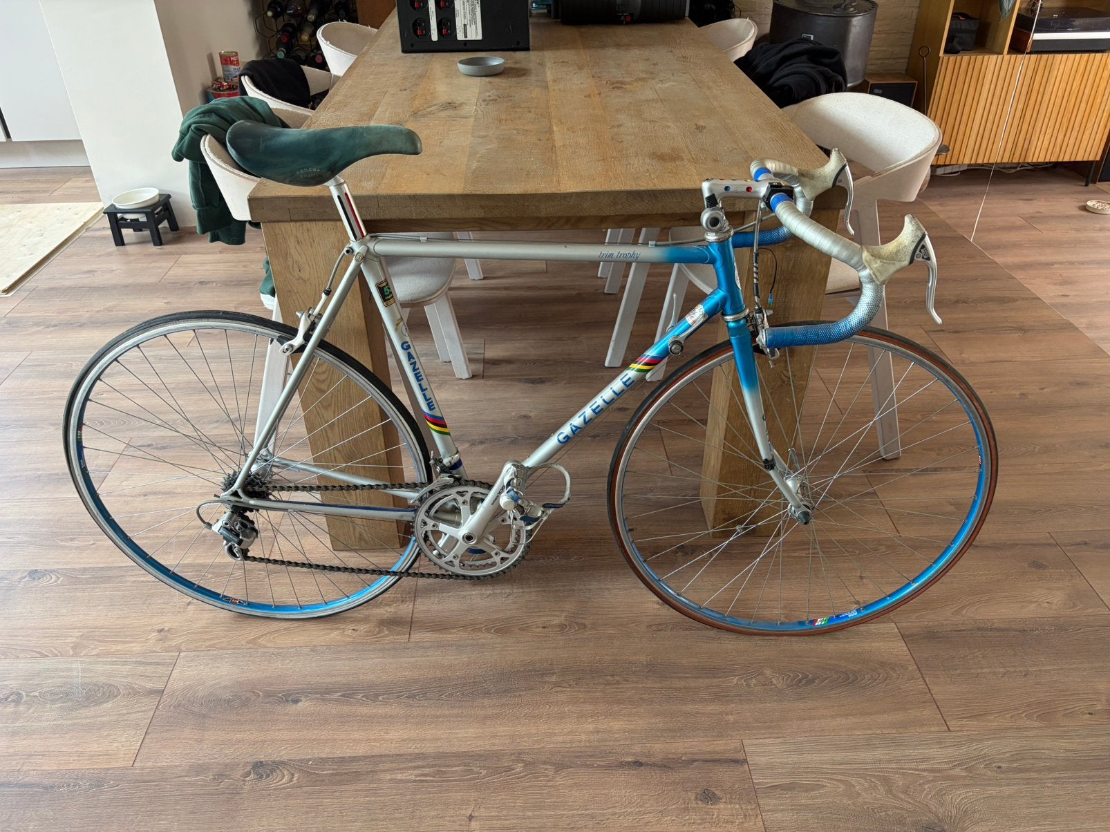 Gazelle trim trophy 1980, nieuwstaat! Shimano 105, Ophalen, Aluminium, Zo goed als nieuw, Meer dan 20 versnellingen