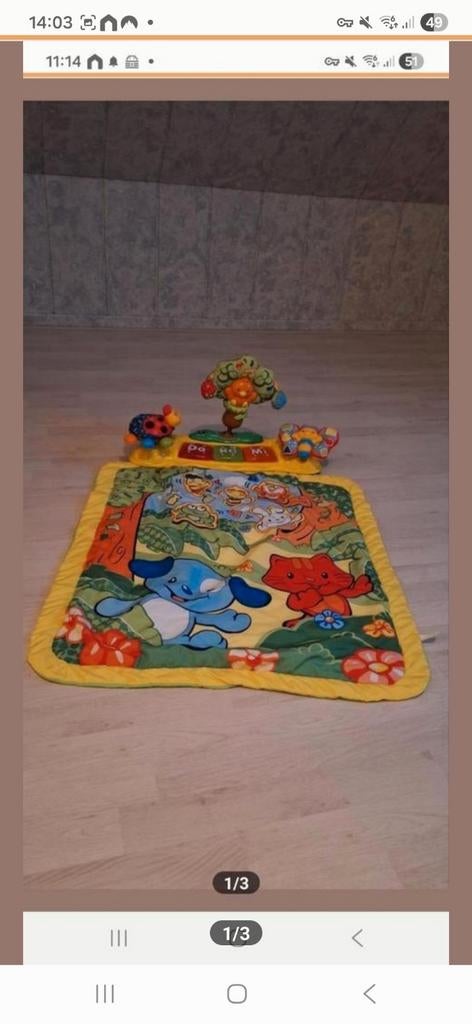 VTech Speelkleed met Muziek en Activiteiten, Ophalen of Verzenden, Gebruikt
