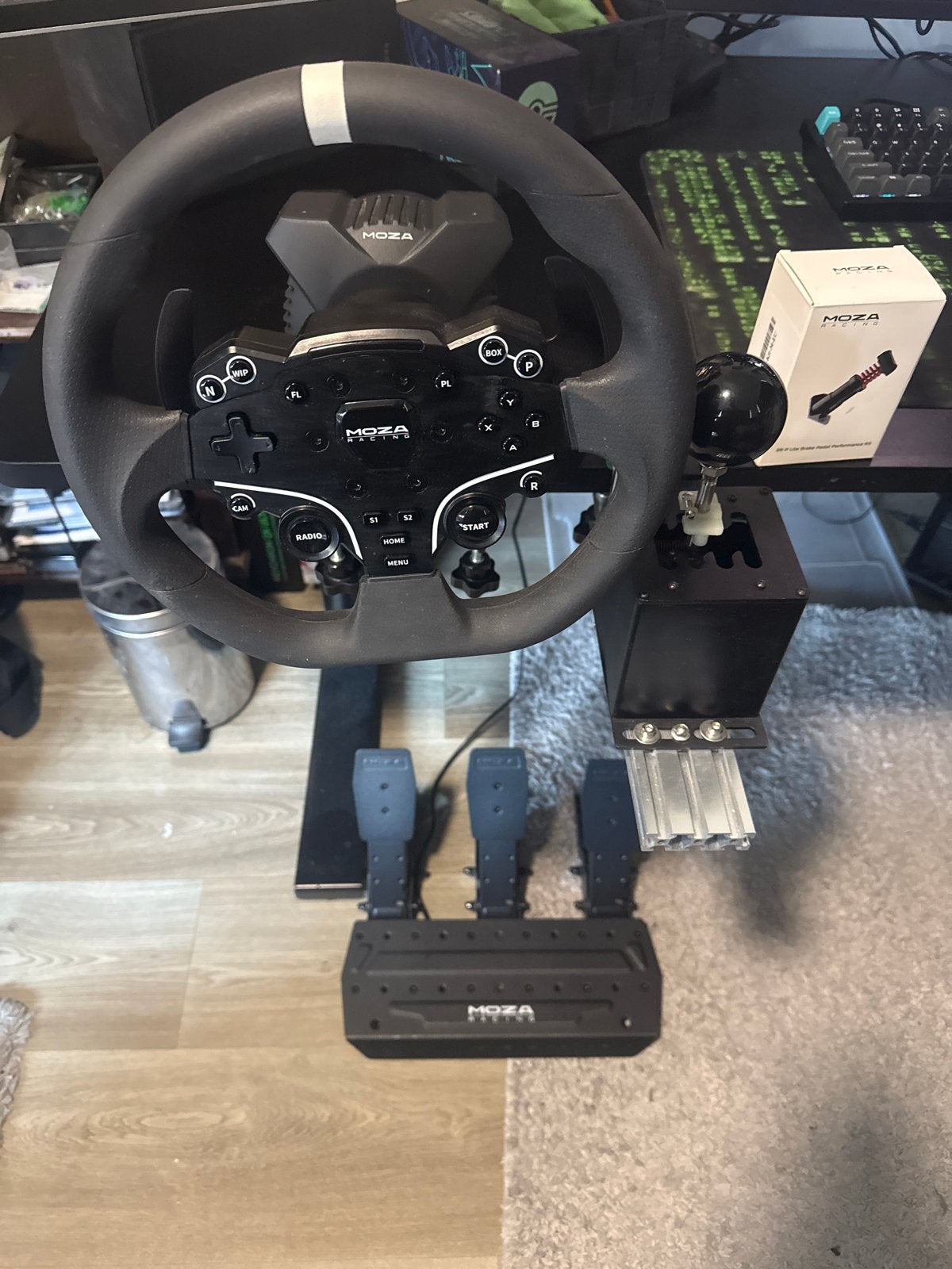 Moza Racing R3 Bundel met Shifter en Pedalen, Ophalen, Overige merken, Zo goed als nieuw