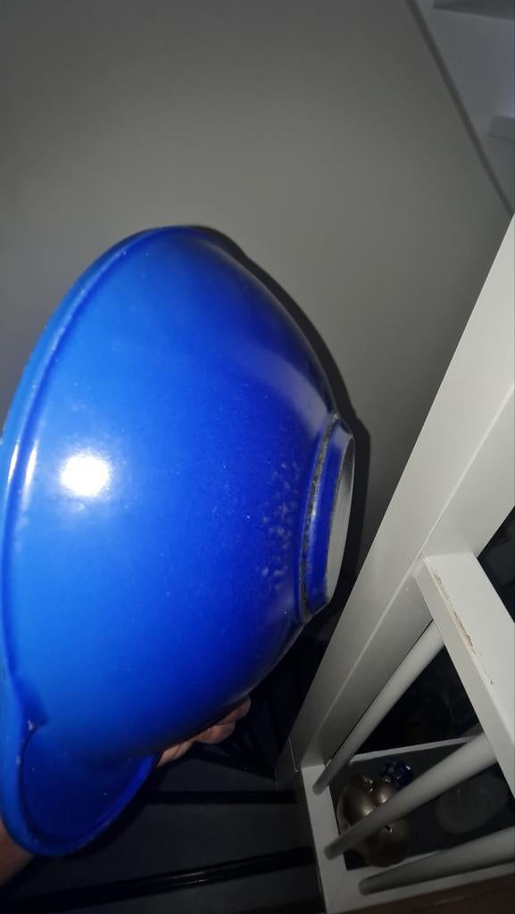 Blauwe kunststof schaal - Zo goed als nieuw, Huis en Inrichting, Keuken | Potten en Pannen, Ophalen of Verzenden, Zo goed als nieuw