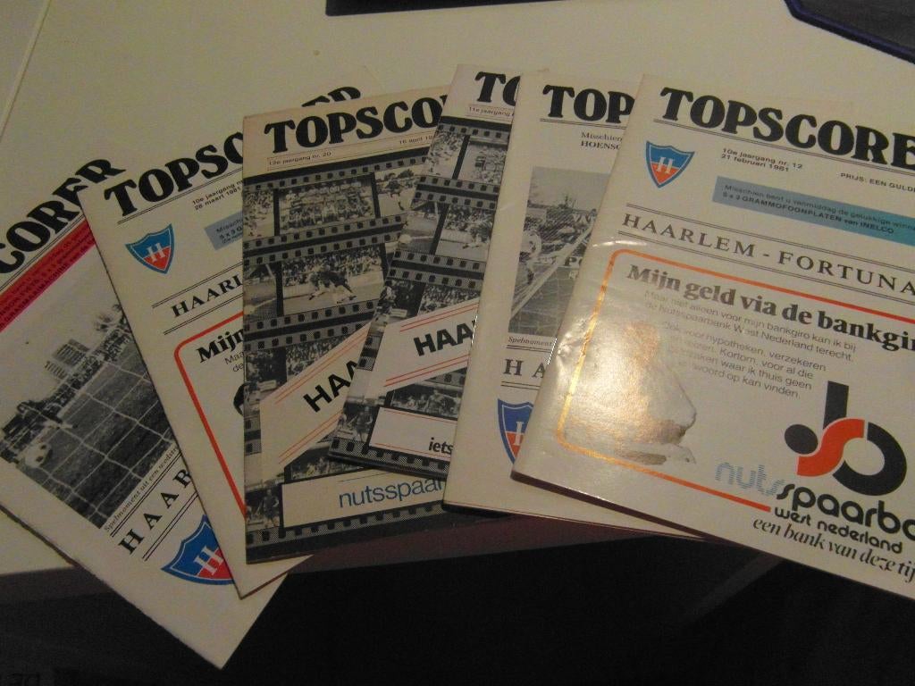 voetbal programma hfc haarlem feyenoord 23 aug 1987, Verzamelen, Ophalen of Verzenden, Zo goed als nieuw, Feyenoord, Boek of Tijdschrift