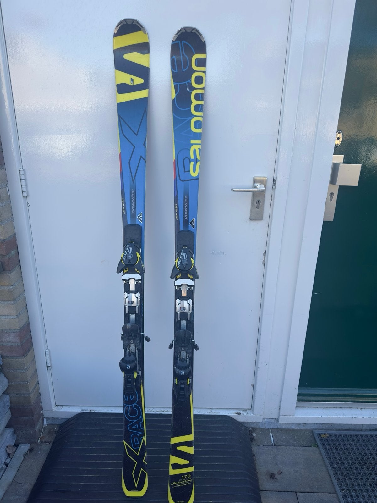 Salomon X-Race Powerline Ski's 170 cm met bindingen, Ophalen, 160 tot 180 cm, Gebruikt, Salomon