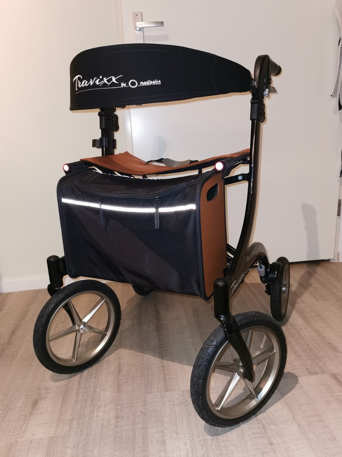 Luxe Travixx Traveller Outdoor rollator, Diversen, Rollators, Ophalen of Verzenden, Opvouwbaar, Zo goed als nieuw