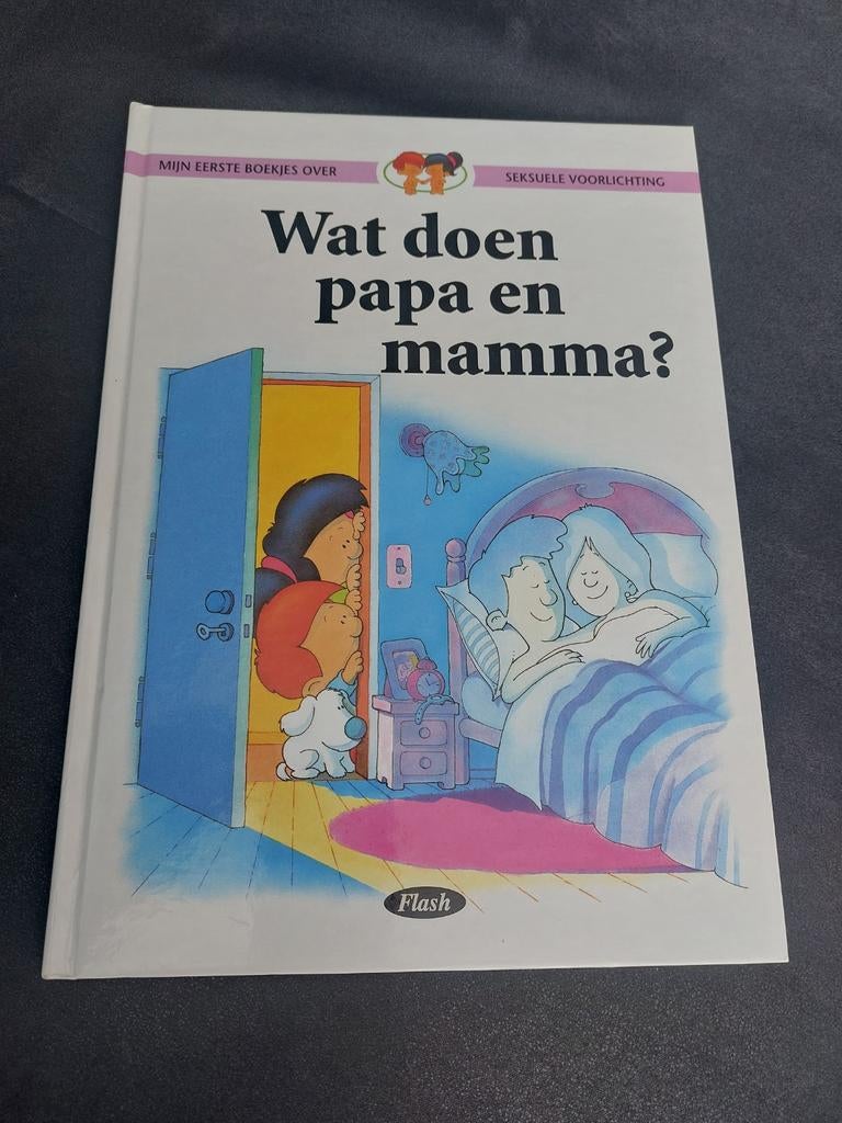 Boek:  Wat doen papa en mama?, Non-fictie, Ophalen of Verzenden, Zo goed als nieuw, C.M. Candia