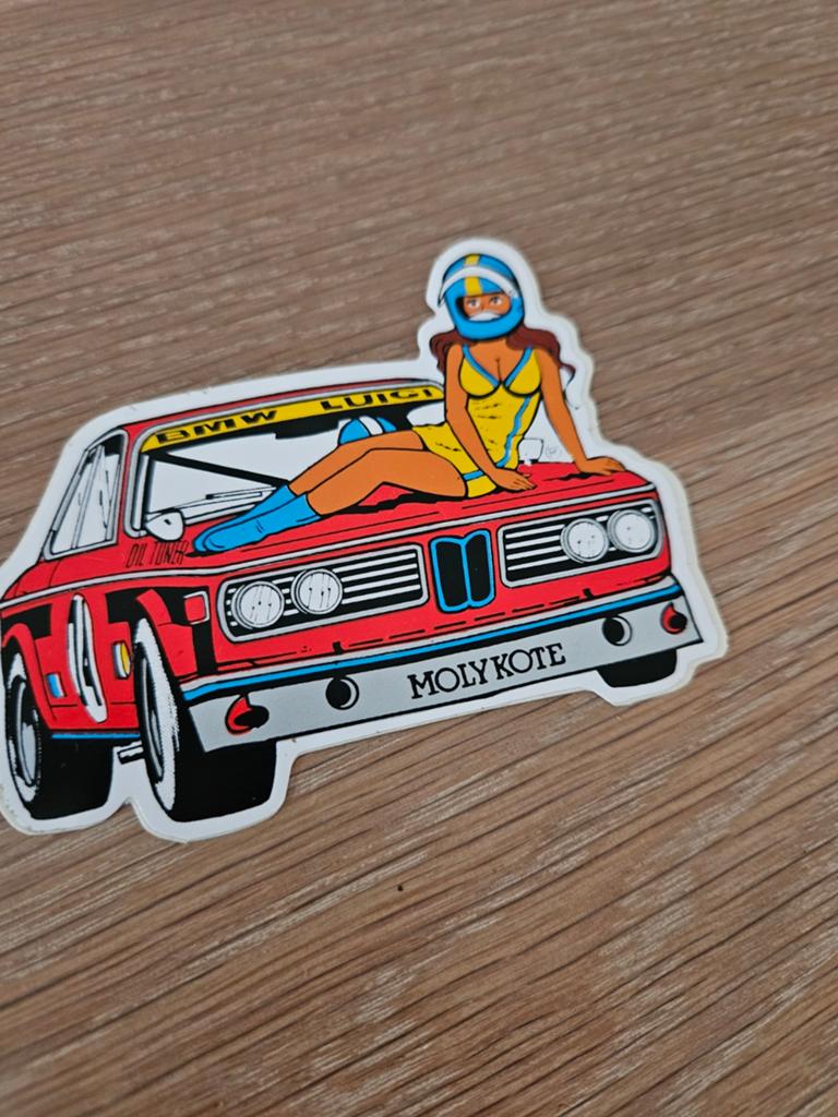 BMW Auto sticker, Ophalen of Verzenden, Zo goed als nieuw, Auto of Motor