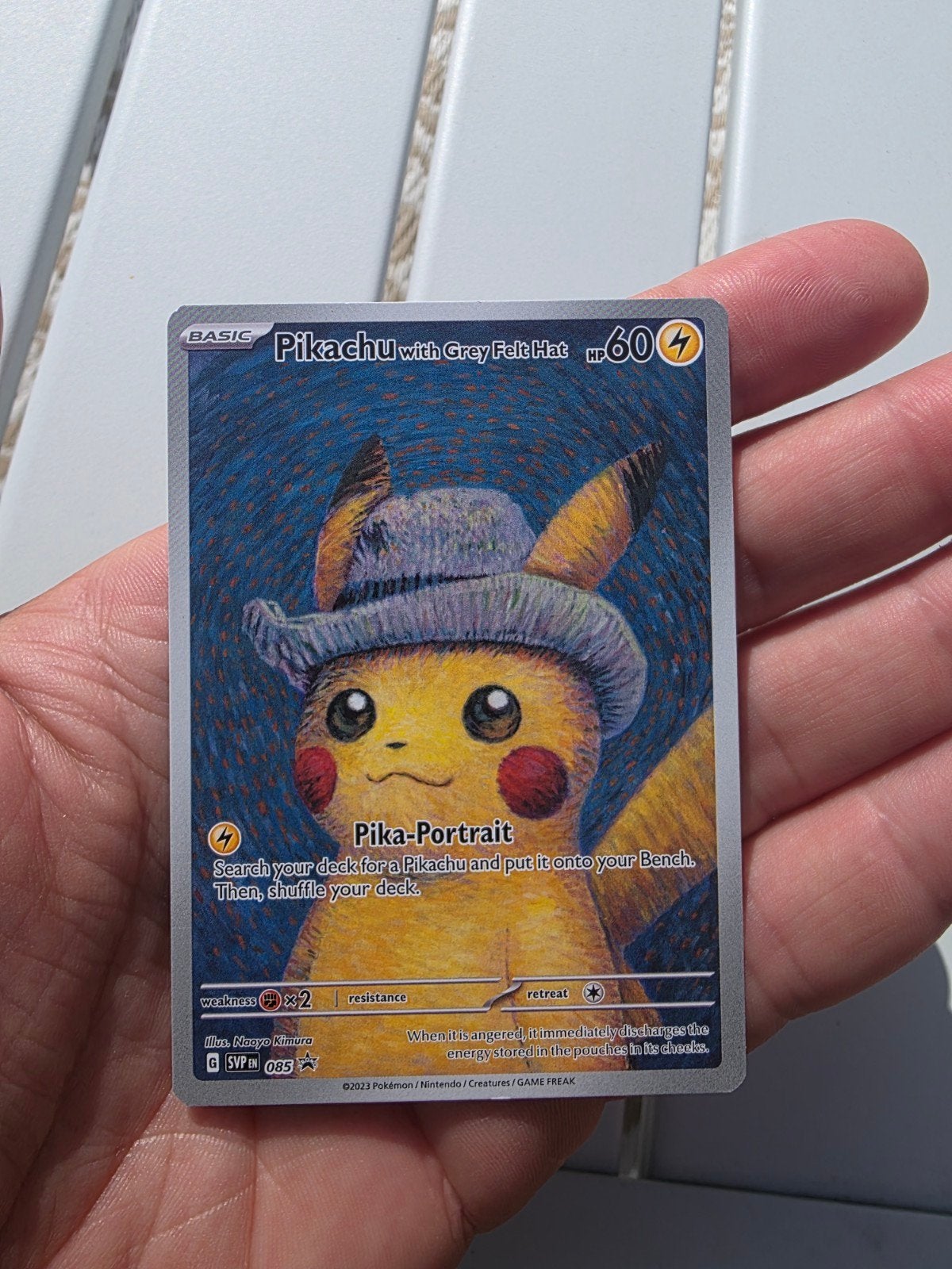 Pikachu Van Gogh, Hobby en Vrije tijd, Verzamelkaartspellen | Pokémon, Ophalen, Nieuw