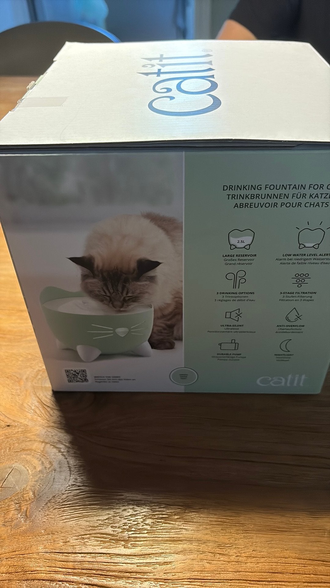 Katten fontein, Dieren en Toebehoren, Ophalen of Verzenden, Zo goed als nieuw